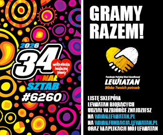 Zadbajmy o zdrowe brzuszki. Wesprzyj 34. Finał WOŚP w sklepach Lewiatan!